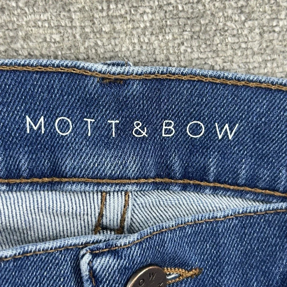 Mott & Bow Slim Fit Jeans Men Size 31x30 Blue Denim Casual - Picture 4 of 11